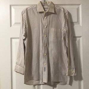 Vintage mens Christian Dior button up neck size 16